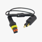 Mini cigarette-lighter adapter