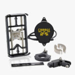 SpringLock phone holder + Wireless charging coil with USB-C port