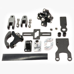 GoPro holder with vibration absorbing adapter