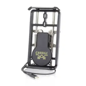 SpringLock Flip phone mount with Qi charging - USB C connection